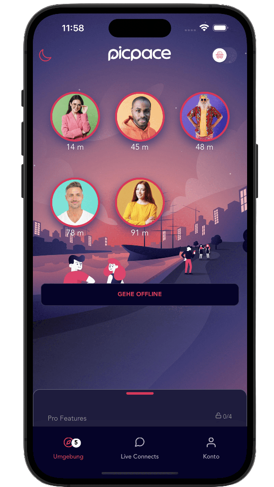 Picpace – Deine Live Connects